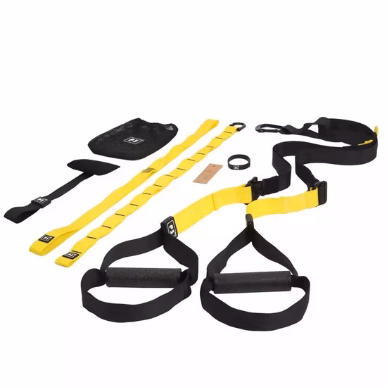 TPE-Widerstandsbänder-Sets Deluxe 17-teilig Krafttraining Fitness 150 Pfund