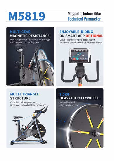 Neuankömmling Spin Heimtrainer Heimgebrauch Spinning Bike