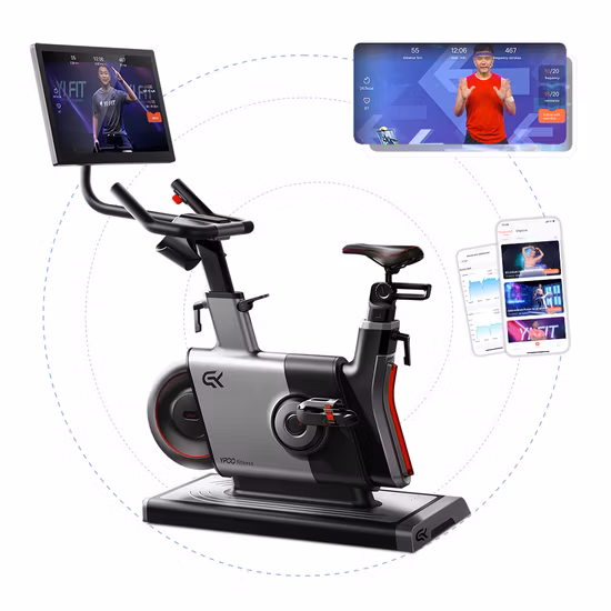 Factory Price Ypoo Spin Bike 150kg Indoor Cycling Bike Exercise Trainer Magnetic Flywheel Spin Bike Wholesale Spinning