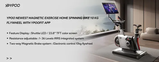 Factory Price Ypoo Spin Bike 150kg Indoor Cycling Bike Exercise Trainer Magnetic Flywheel Spin Bike Wholesale Spinning