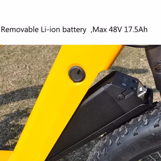 48V 500W Bafang MID Drive Motor Radfahren Elektrofahrrad Leistungsstarkes Ebike Fat Tire Elektro-Mountainbike