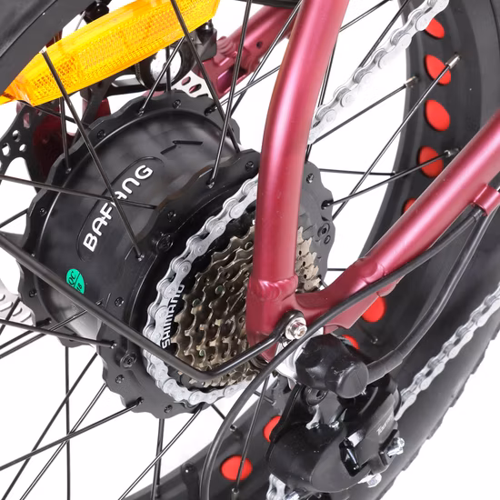 48V 500W Elektrisches Citybike Nabenfahrermotor Radfahren Elektrofahrrad Leistungsstarkes Ebike Fat Tire Elektro-Mountainbike