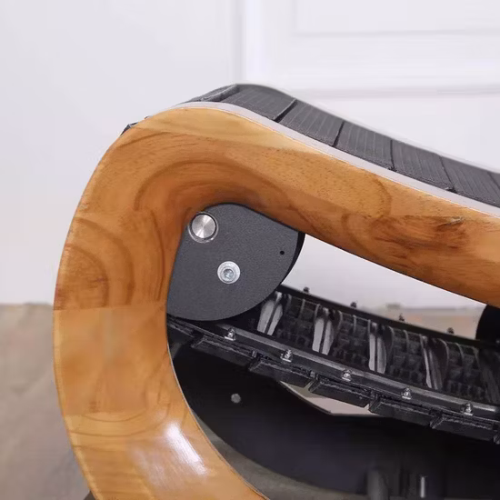 Mechanisches Woodway-Handlaufband aus Holz für den gewerblichen Gebrauch zu verkaufen